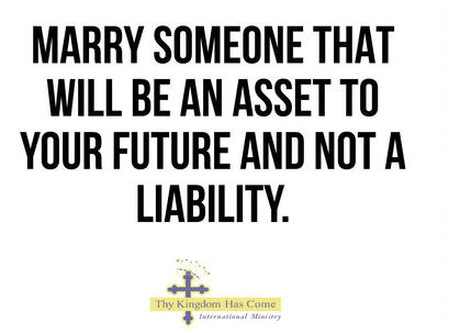 Casualties of Love: The Importance of Marrying an Asset Versus a Liability