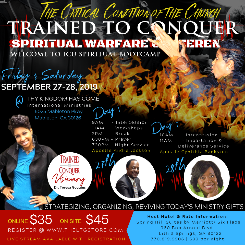 Trained to Conquer Conference 2019
